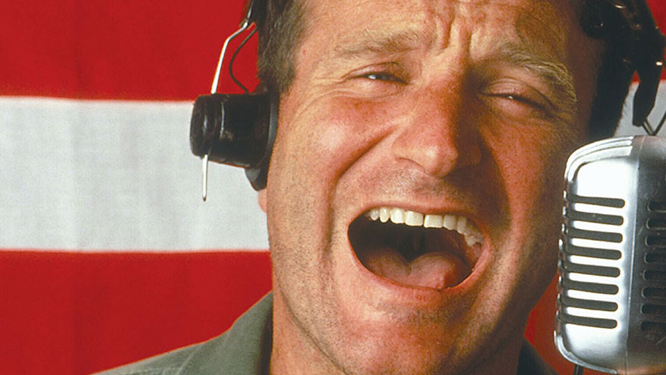 Robin Williams als Adrian Cronauer