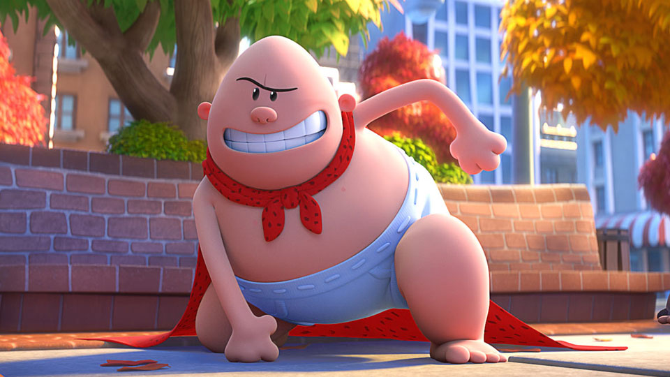 Captain Underpants auf grosser Misson.